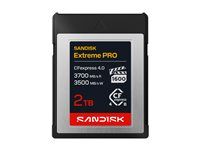 SanDisk Extreme PRO - Pametová karta flash - 2 TB - CFexpress 4.0 Typ B