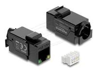 Delock Keystone Module RJ45 jack Cat.6A