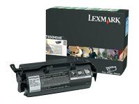 Vysoká výtěžnost - černá - originální - kazeta s barvivem LCCP, LRP - pro Lexmark T650dn, T650dtn, T650n, T652dn, T652dtn, T652n, T654dn, T654dtn, T654n