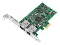 Síťový adaptér - PCIe 2.0 nízký profil - Gigabit Ethernet x 2
