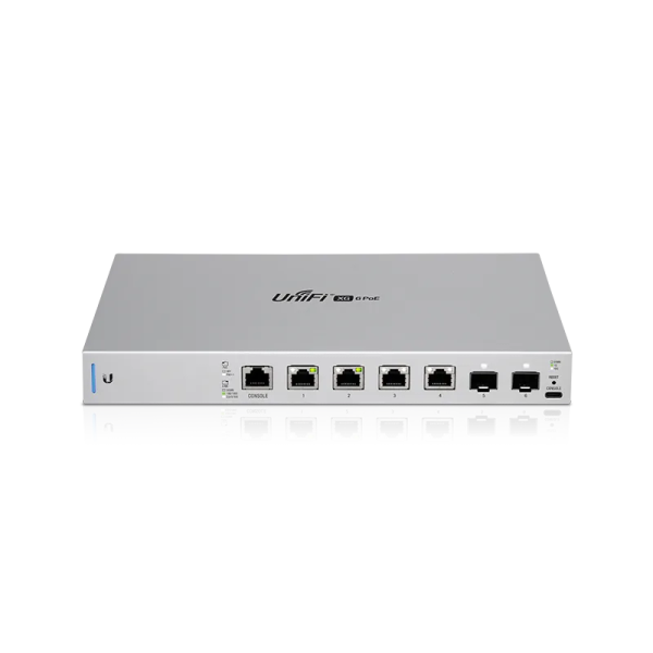 Ubiquiti UniFi Switch US-XG-6POE, 10GB, 6-port, 802.3bt