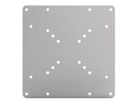 Upevňovací komponent (deska adaptéru VESA) - pro Displej LCD - stříbrná - velikost obrazovky: 22"-42"