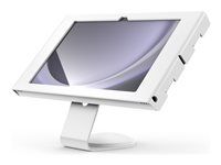 Montážní sada - šroubovatelný - pro tablet - 45° jádro - uzamykatelný - kovový rám, ocel - bílá - velikost obrazovky: 11" - na stůl, montáž na stěnu - pro Samsung Galaxy Tab A9+
