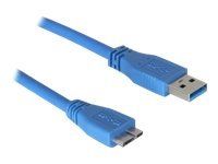 Kabel USB - USB typ A (M) do Micro-USB typu B (M) - USB 3.0 - 3 m