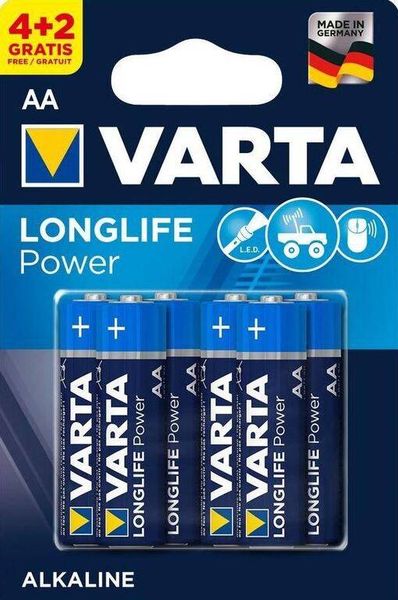Varta HighEnergy AA 4+2ks