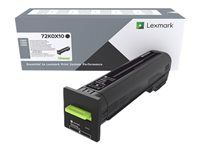 Vysoká výtěžnost - černá - originální - kazeta s barvivem LCCP - pro Lexmark CS820de, CS820dte, CS820dtfe, CX820de, CX820dtfe, CX825de, CX825dte, CX825dtfe