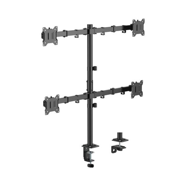 SBOX Stolní držák pro 4 monitory LCD-352/4-3