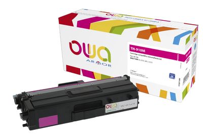 OWA Armor toner kompatibilní s Brother TN-910M, 9000st, červená/magenta