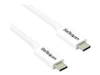 Kabel Thunderbolt - USB-C (M) do USB-C (M) - USB 3.1 Gen 2 / Thunderbolt 3 / DisplayPort 1.2 - 2 m - podporuje 4K - bílá - pro P/N: CDP2HDUACP, CDP2HDUACPW