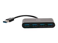 USB 3.0 Hub - SuperSpeed USB - 5Gbps - Rozbočovač - 4 x SuperSpeed USB 3.0 - desktop