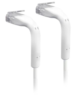 Ubiquiti U-Cable-PATCH-RJ45,Eth Patch Kabel, 0,1m (0,22m s konektory), Cat6, bílý