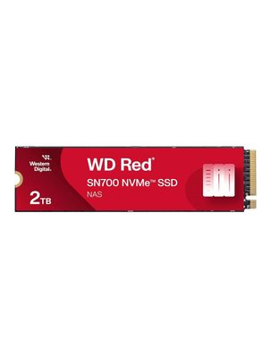 QNAP WD, SSD, Red SN700, PCIe NVMe Gen3, M.2 2280, 2TB, WDS200T1R0C