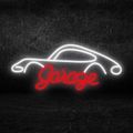 MANTA GARAGE, LED Neon plexi dekorace