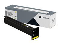 Žlutá - originální - pouzdro - kazeta s barvivem LCCP - pro Lexmark CX952SE, CX952xse, CX953se, CX953xse, XC9535