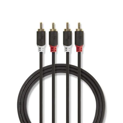 Kabel 2x Cinch konektor/2x Cinch konektor 3m NEDIS CABW24200AT30