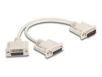 Adapter Y-Cable Splitter D-Sub 15 pin ma