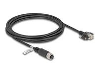 M12 Cable A-coded 8 pin female to RJ45 p