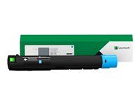 Azurová - originální - kazeta s barvivem LCCP, LRP - pro Lexmark CX931dse