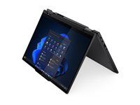AI PC - překlopitelný design - Intel Core Ultra 7 - 255U / až 5.2 GHz - Win 11 Pro - Intel Graphics - 32 GB RAM - 1 TB SSD TCG Opal Encryption 2, NVMe, Performance - 14" IPS dotykový displej 1920 x 1200 - Wi-Fi 7, Bluetooth - černá - kbd: česká/slovenská - s Lenovo Premier Support 3 roky, kompenzace CO2 0,5 tuny (2. generace)