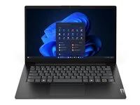 Provedění závěsu 180 stupňů - AMD Ryzen 3 - 110 / až 4.3 GHz - Win 11 Home - Radeon 660M - 8 GB RAM - 256 GB SSD NVMe - 14" TN 1920 x 1080 (Full HD) - Gigabit Ethernet - Wi-Fi 6 - obchodní čerň - kbd: česká/slovenská