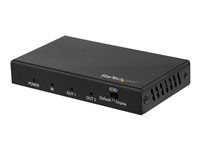 2-Port - 4K 60Hz - HDMI Splitter 1 In 2 Out - 2 Way HDMI Splitter - HDMI Port Splitter (ST122HD202) - Rozdělovač video / audio - 2 x HDMI - desktop - pro P/N: ST121HD20FXA
