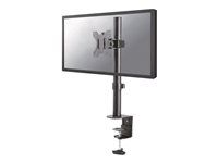 Montážní sada - plný pohyb - pro Displej LCD - černá - velikost obrazovky: 10"-32" - upevnění svorkou, průchodka, upevnitelné na stůl