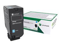 Azurová - originální - kazeta s barvivem LCCP - pro Lexmark CS720de, CS720dte, CS725de, CS725dte, CX725de, CX725dhe, CX725dthe