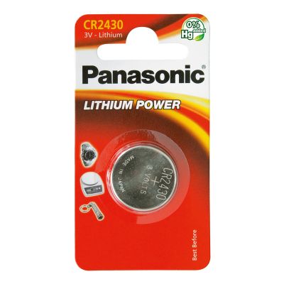 Baterie CR2430 PANASONIC lithiová 1ks / blister