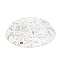 Papír na pečení BEWELLO BW1033A do fritézy 20cm 50ks