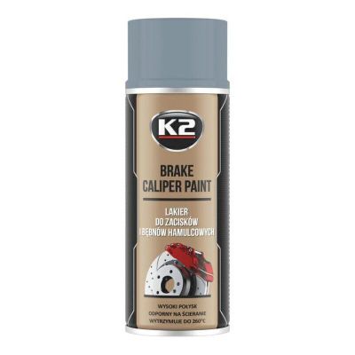 K2 Barva na brzdové třmeny 400ml stříbrná