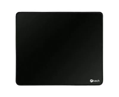 Podložka pod myš C-TECH MP-01S-BK, černá, 240x200x4mm, obšité okraje