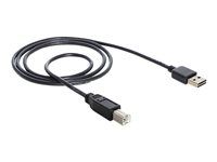 Kabel USB - USB typ B (M) do USB (M) - 2 m - černá