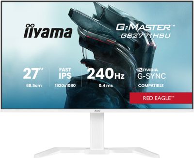 iiyama G-Master/GB2771HSU-W1/27"/IPS/FHD/240Hz/0,4ms/Bílá/3R