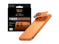 PanzerGlass FENDER Apple iPhone 17 Pro oranžový ochranný hliníkový prvek fotoaparátu