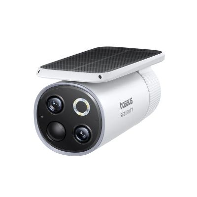 Baseus Venkovní kamera Security S1 Pro 3K (sada 2ks++centrální stanice) bílá