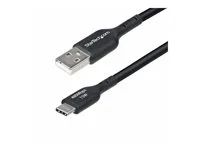 StarTech 4m (13ft) USB-A to USB-C Charging Cable, Charger Cord, M/M - USB kabel - USB (M) do USB-C (M) - USB 2.0 - 3 A - 4 m - neobsahuje halogen, pasivní, nabíjení a synchronizace, USB Fast Charge (15W) - cerná