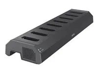 Dobíjecí a synchronizační stanice - 80 watt - 8 výstupní konektory - černá NCS S 9000-N - pro AXIS W110, W110 Body Worn Camera