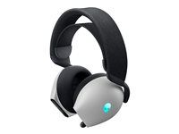 Náhlavní souprava - plná velikost - Bluetooth / 2,4 GHz radiová frekvence - bezdrátový, kabelové - 3.5 mm jack - lunar light