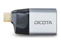 Video adaptér - USB-C (M) do DisplayPort (F) - USB napájení (100W) - stříbrná