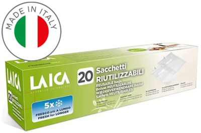 Laica vakuové sáčky s ventilem 22 a 26 x34cm set 20ks VT3521