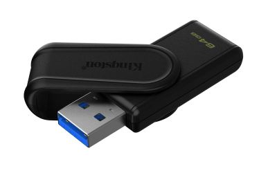 DataTraveler Exodia S/64GB/USB 3.2/USB-A/Černá