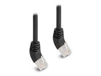 RJ45 Network Cable Cat.6A S/FTP 45° upwa