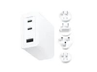 PanzerGlass empower nabíječka Turbo 100 W 2x USB-C + 1x USB-A, cestovní/mezinárodní bílá