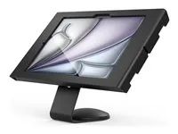 Black - Montážní sada (kryt, stojan) - odkrytá přední/zadní kamera a senzory - pro tablet - pevný úhel 45 stupňů - uzamykatelný - kov - černá - velikost obrazovky: 11" - čítač, montáž na stěnu - pro Apple 11-inch iPad Air (M2, M3)