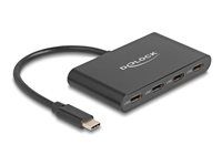USB 3.2 Gen 2 USB Type-C  Hub with 4 x U