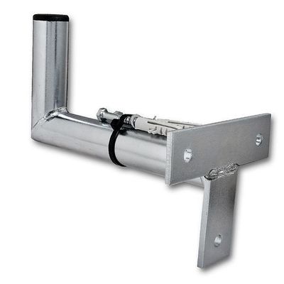 Anténní držák na zeď 15cm T,průměr 32mm (+ hmoždiny a vruty)