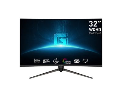 MSI/G32CQ5P/31,5''/VA/QHD/170Hz/1ms/Čierna/3R