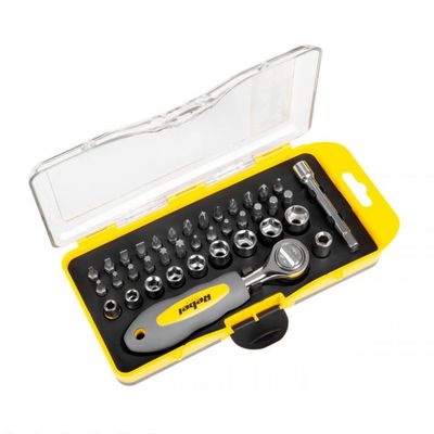 Sada bitů s ráčnou REBEL RB-1104 38ks