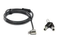 Bezpečnostní kabel - antracitová - 1.5 m