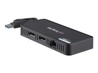 DisplayLink Mini Dock (USBA2DPGB) - Dokovací stanice - USB - 2 x DP - 1GbE